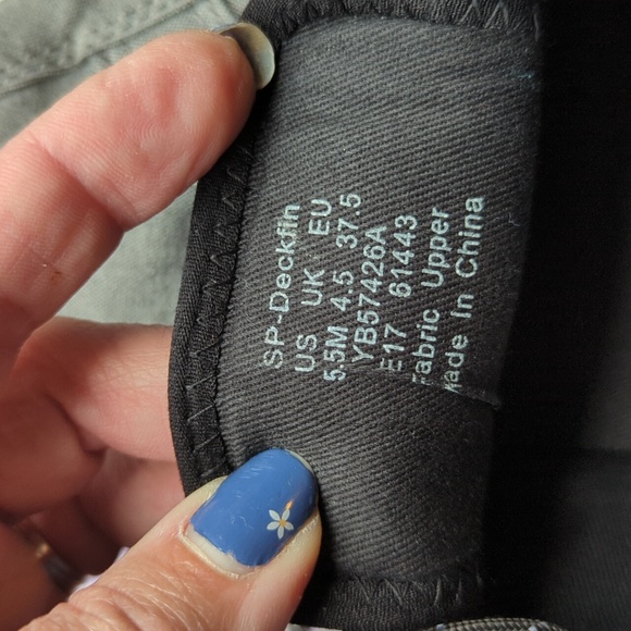 Sperry canvas deckfin - Picture 4 of 5